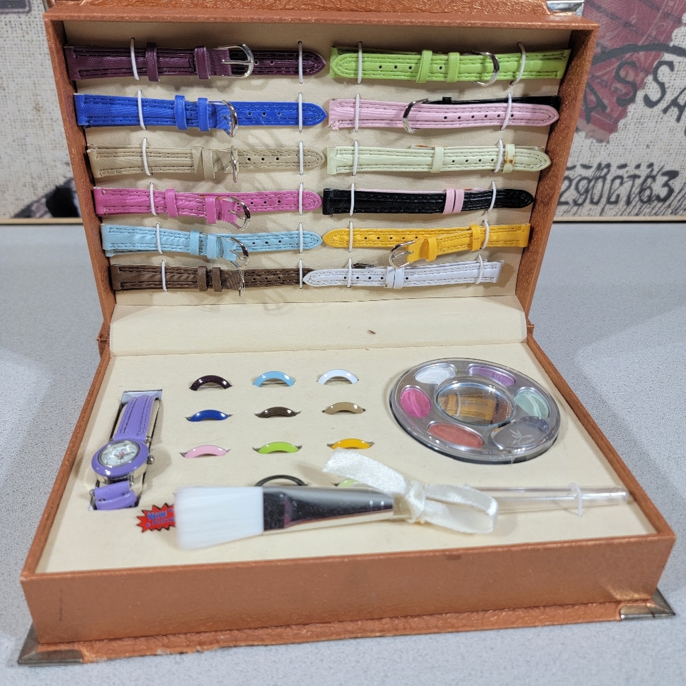 Watch and makeup kit